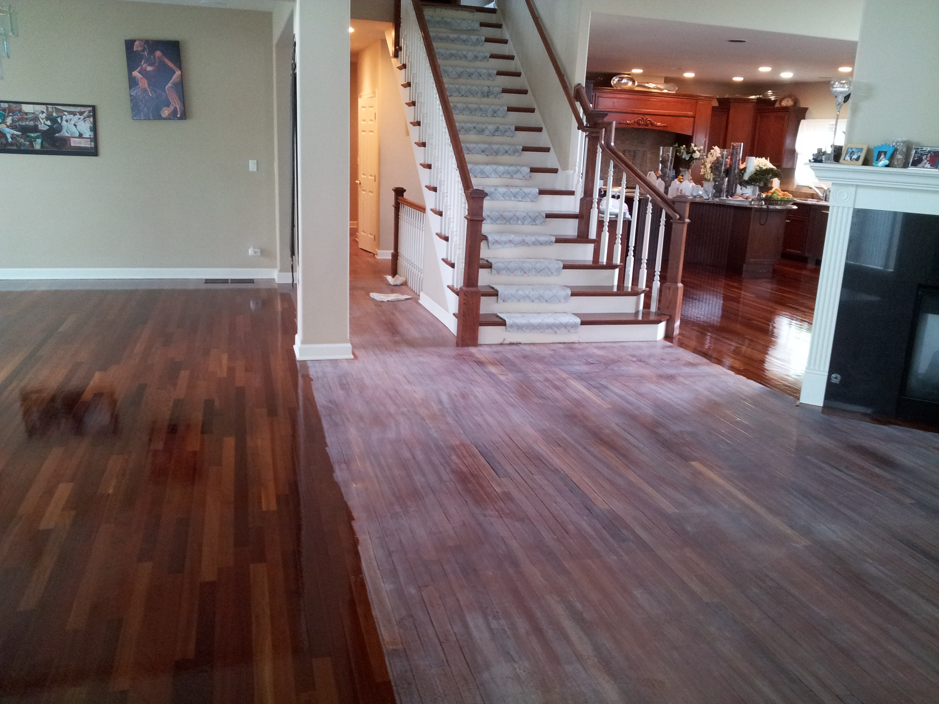 Services for hardwood flooring
