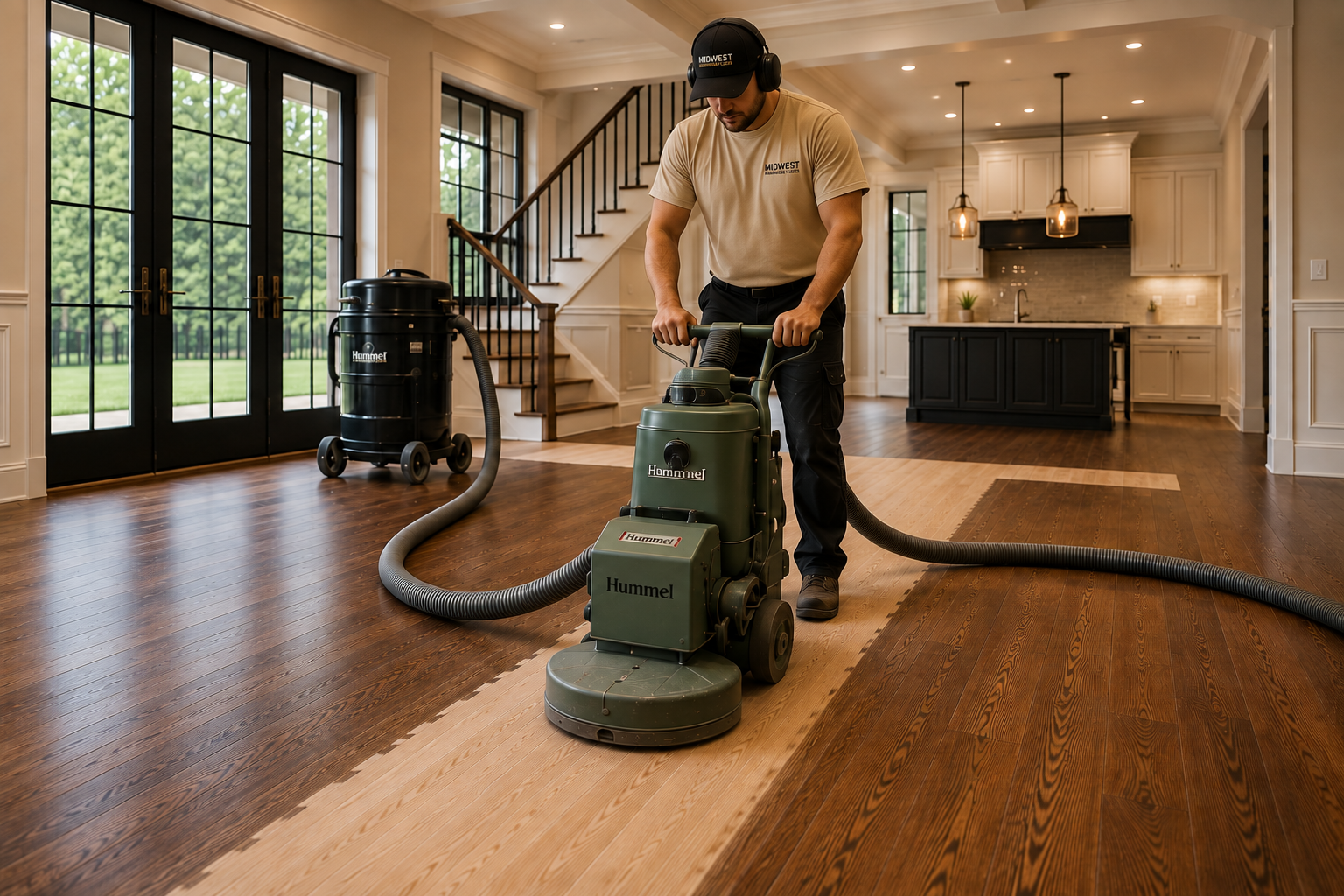 dustless-hardwood-floor-refinishing-chicago Dustless Hardwood Floor Refinishing with Hummel Sander | Midwest Hardwood Floors
