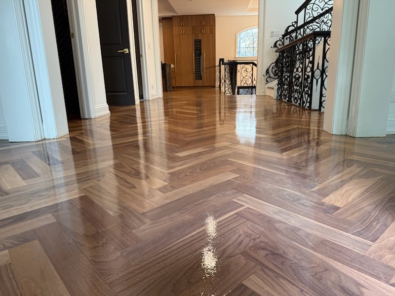 Hardwood flooring projects across Chicago and the North Shore