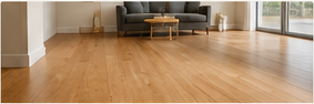 Solid hardwood flooring installation in Niles, IL