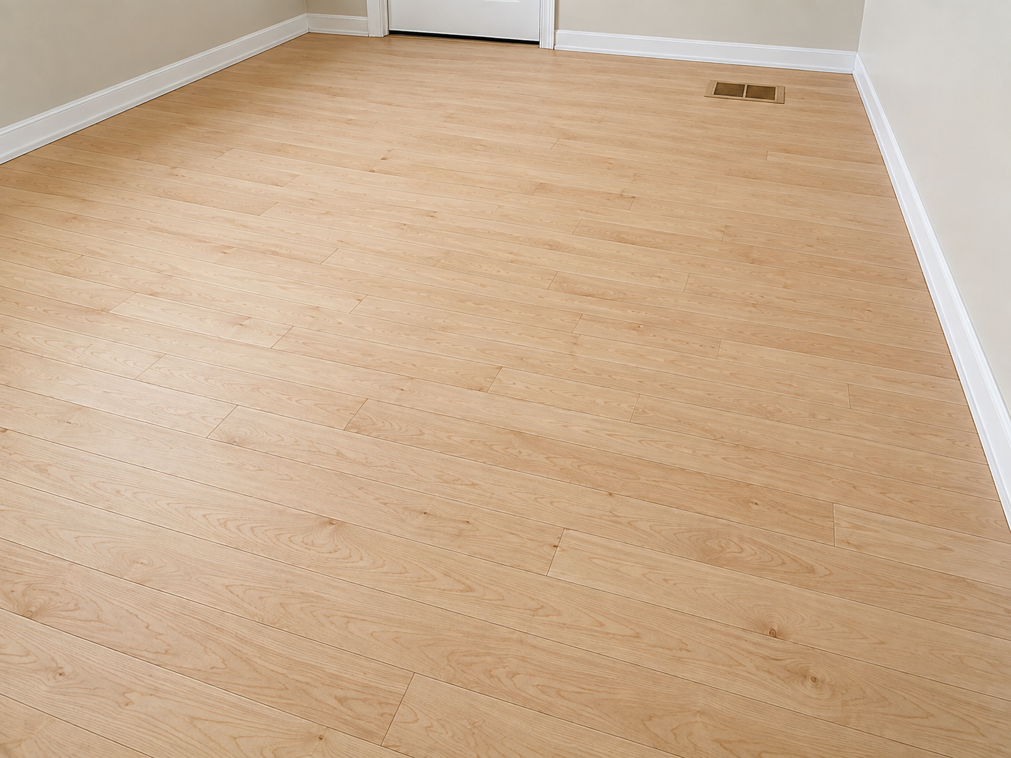Unfinished maple hardwood flooring in Chicago, IL by Midwest Hardwood Floors
