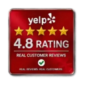 Yelp 4.8 rating for Midwest Hardwood Floors